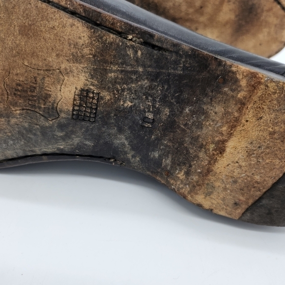 Bostonian Shoes Men 10 M Florentine Tassle Loafer Slip On Dress Black Leather - Picture 7 of 16